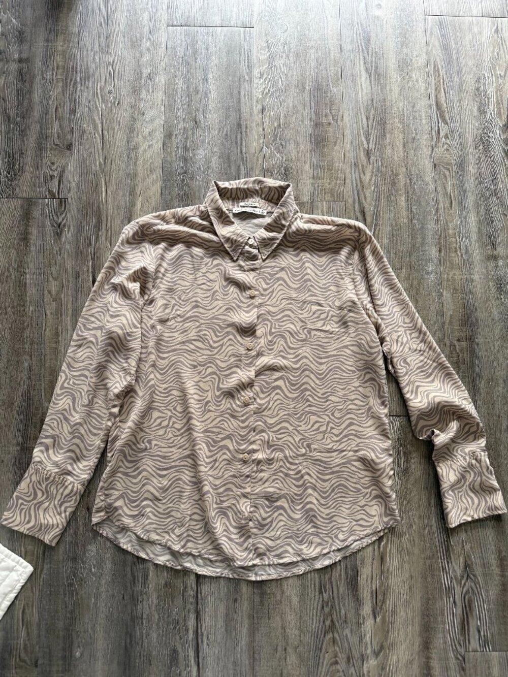Animal Print Button Down